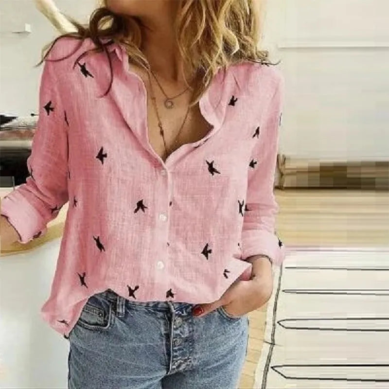 Leisure Cotton Blouse