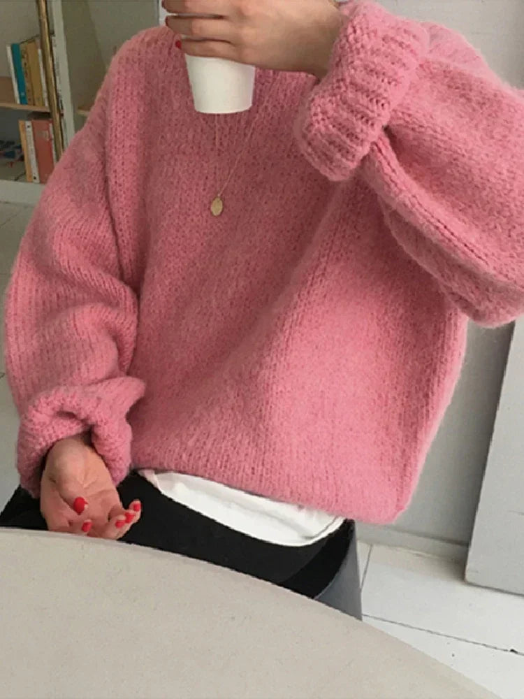 Loose Knitted Sweater