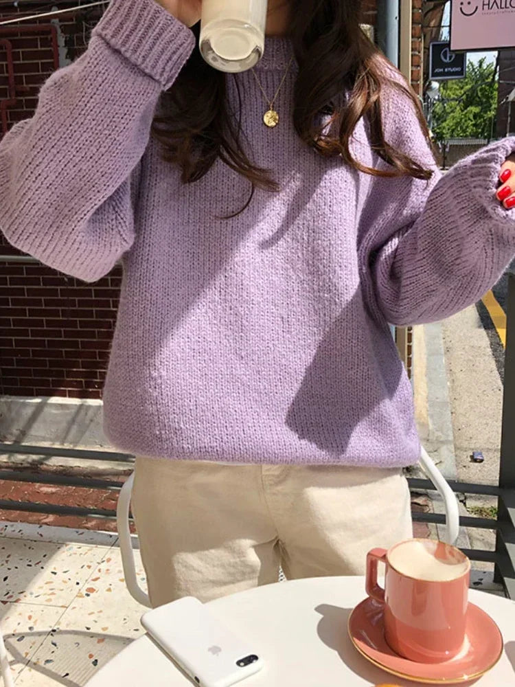 Loose Knitted Sweater