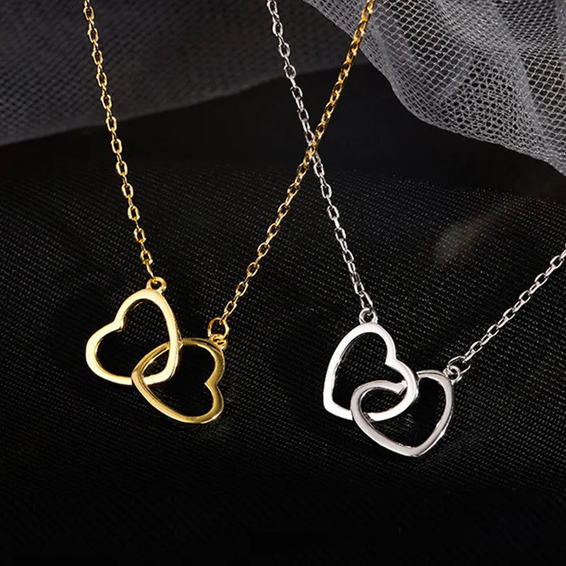 Double Heart Pendant