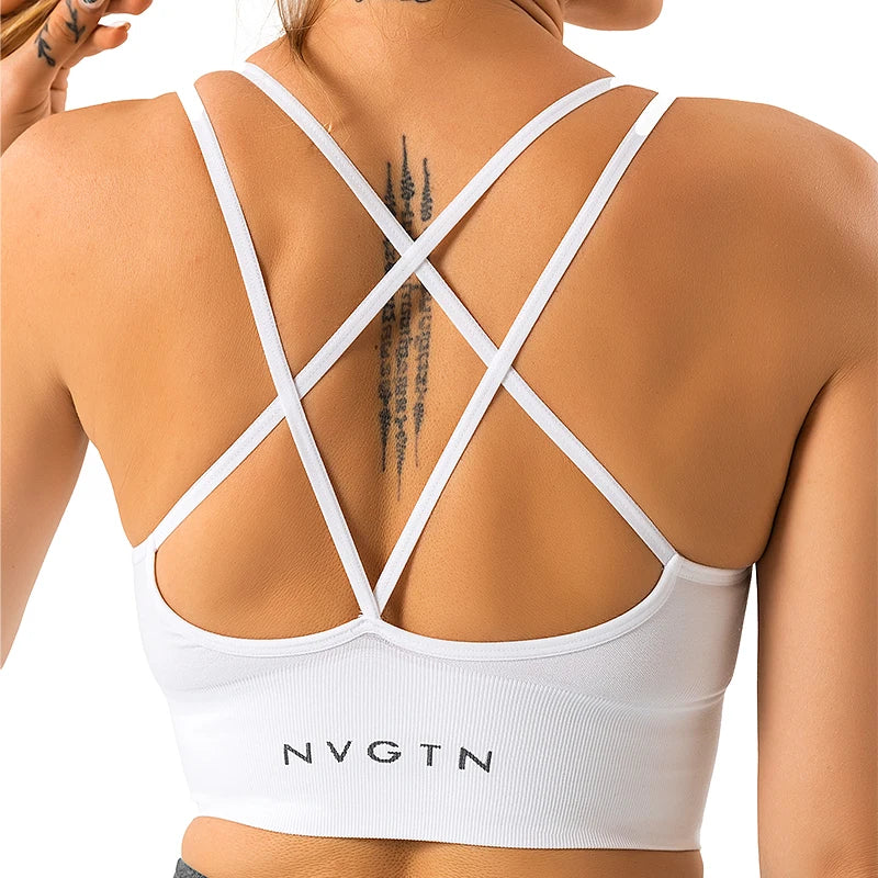 Cross Back Sports Bra