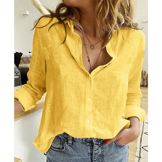 Leisure Cotton Blouse