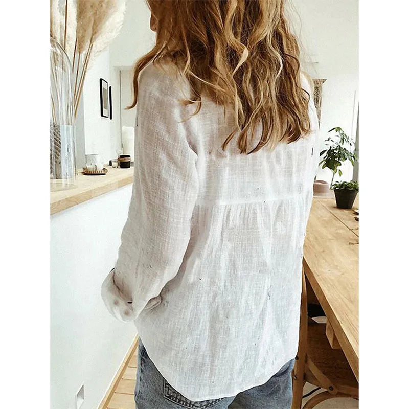 Leisure Cotton Blouse