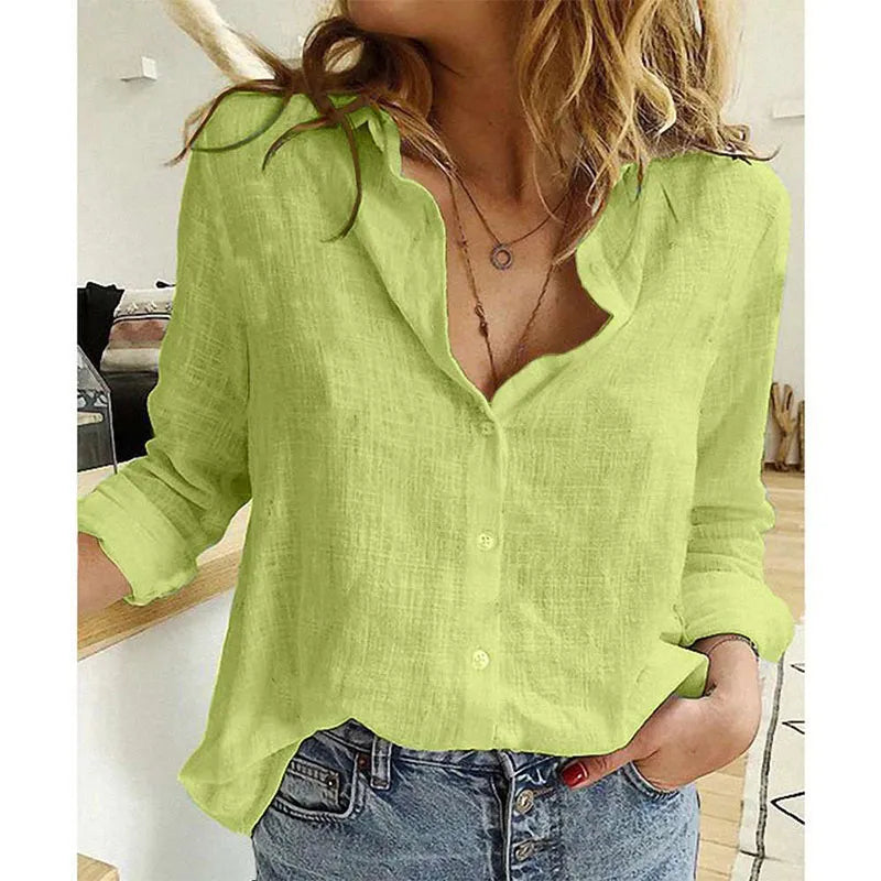 Leisure Cotton Blouse