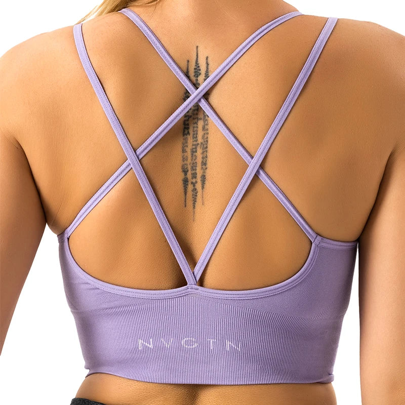 Cross Back Sports Bra