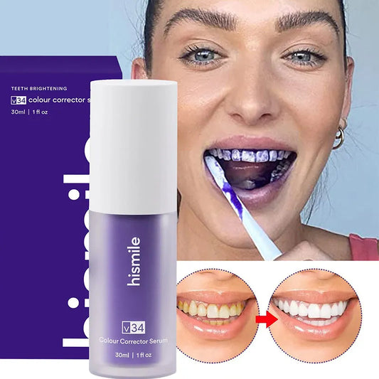 Hismile Purple Toothpaste Whitening Toothpaste