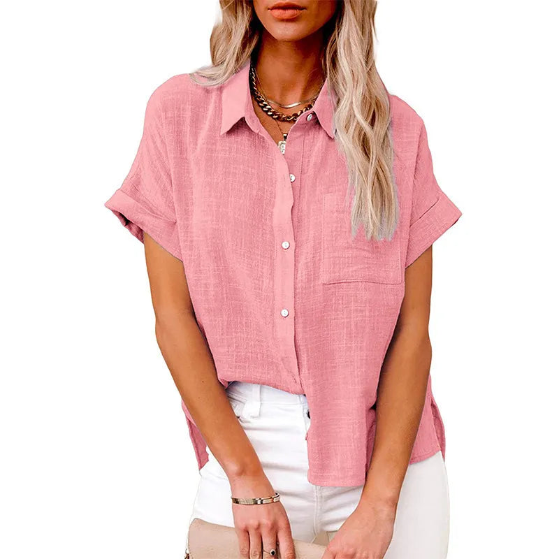 Leisure Cotton Blouse